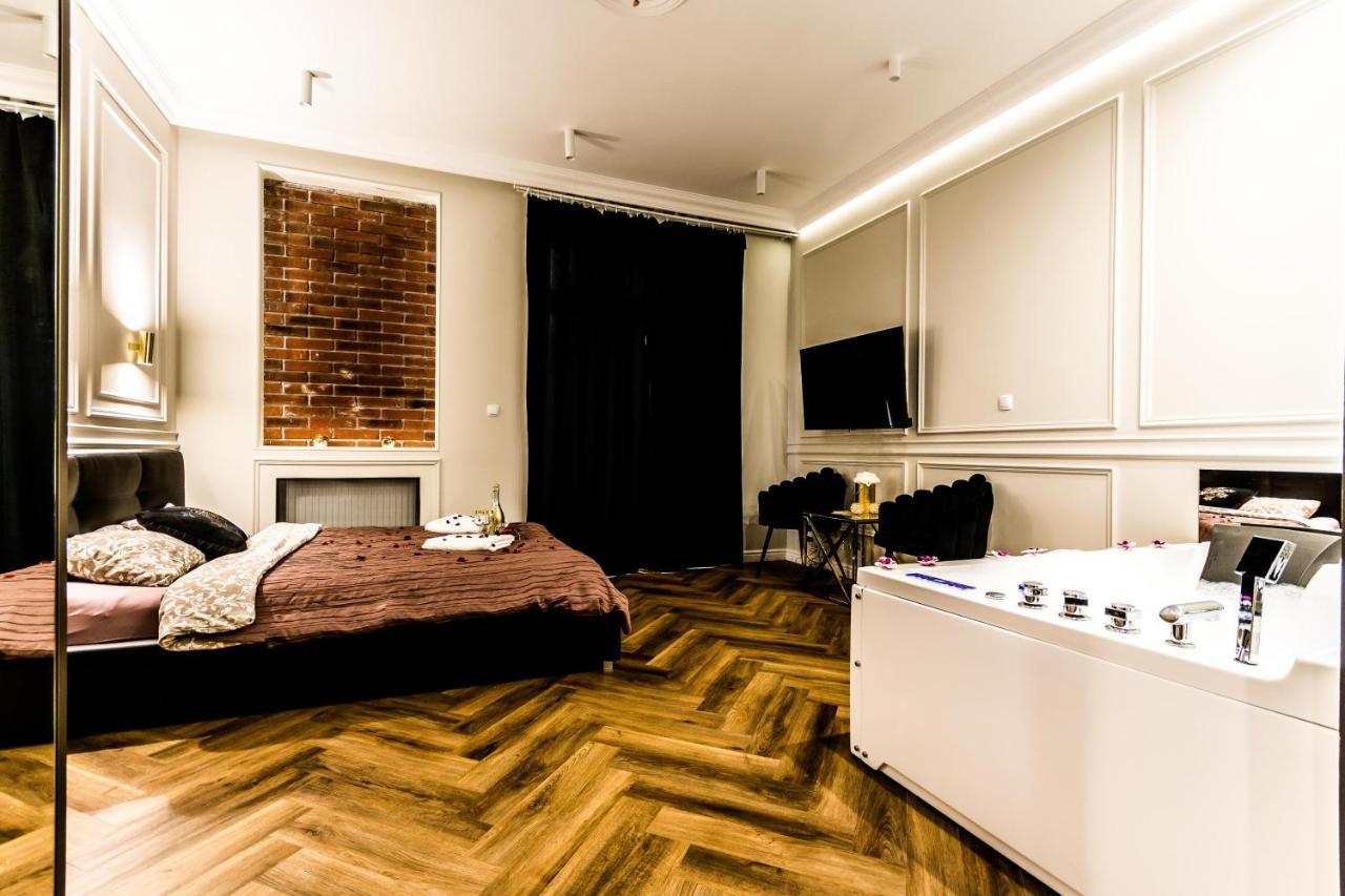 Luxury Jacuzzi Apartment Krakau Exterior foto